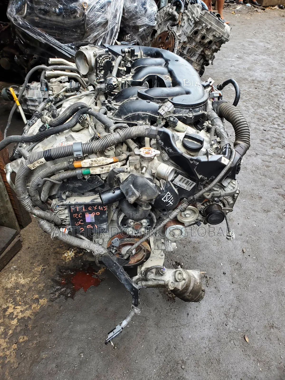 Lexus Is250 Gs300 2gr Engine 12nozzles 4x4