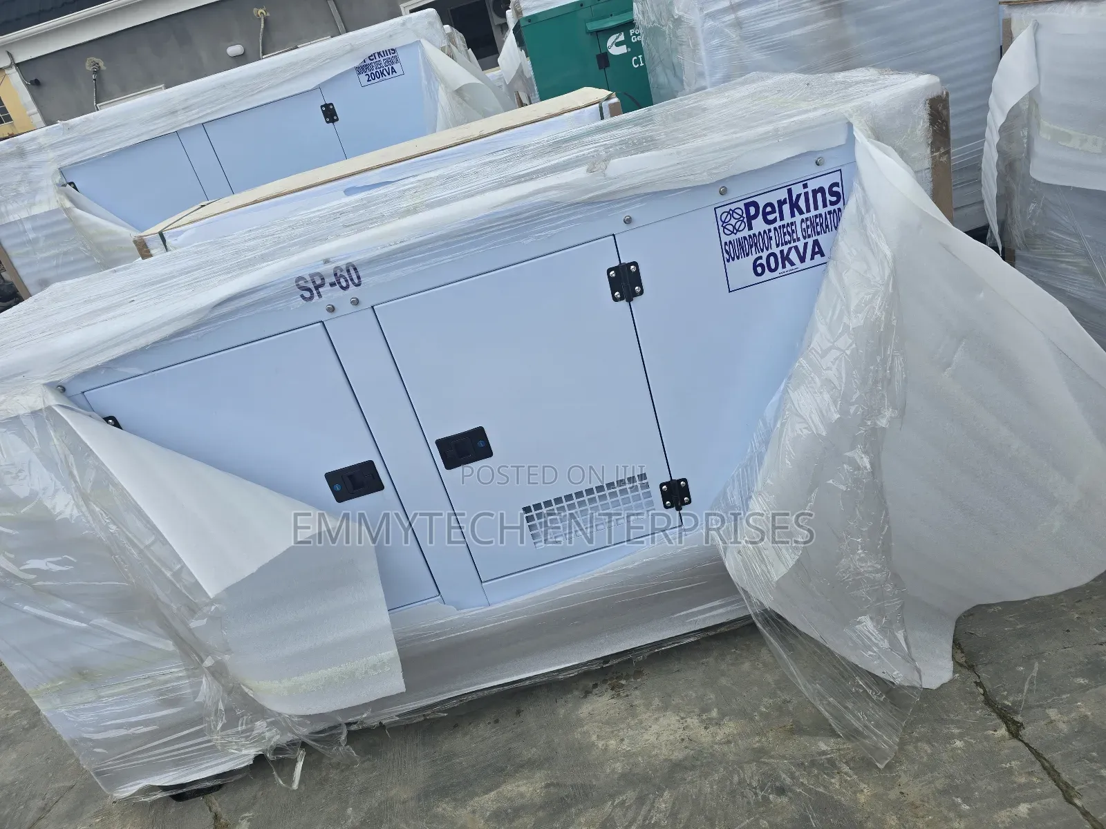 Perkins England Diesel Soundproof Gen 2years Wty