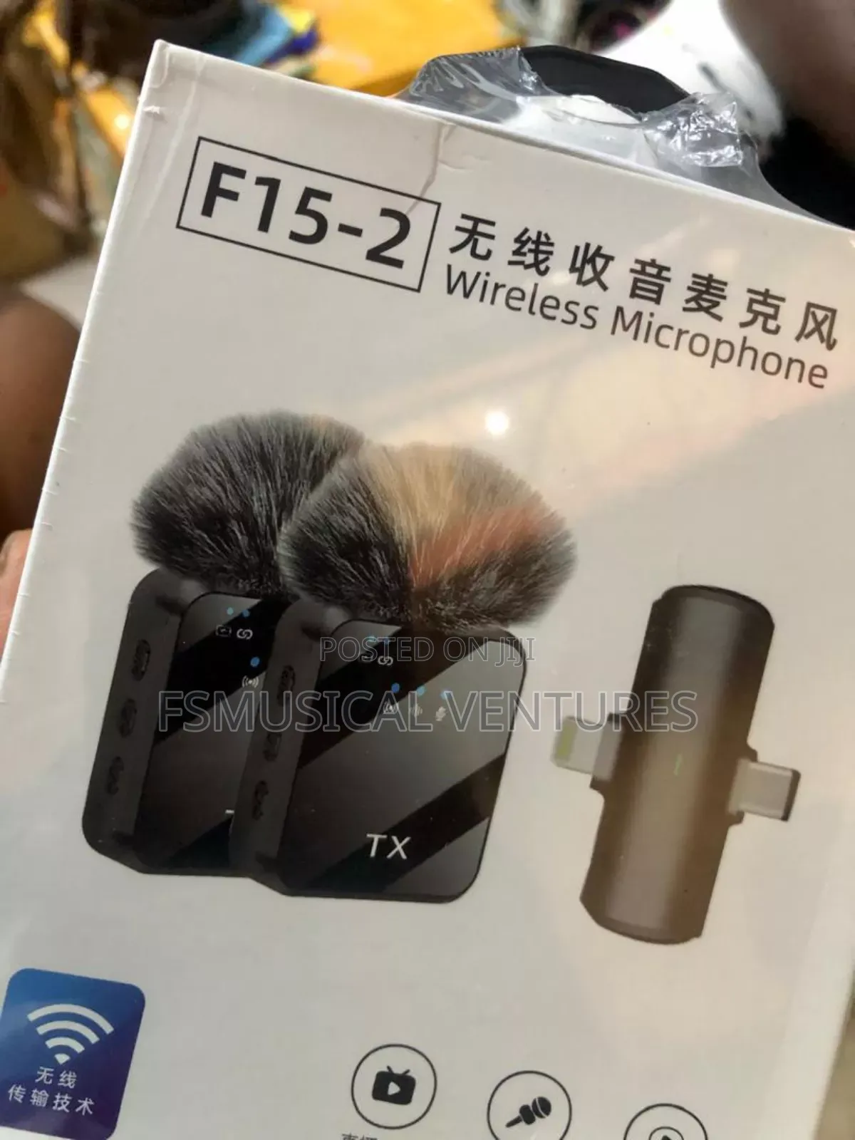 F15-2 New 2mic Special Wireless Lavalier Microphones