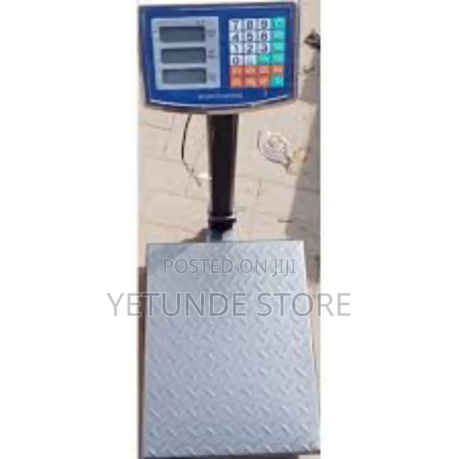 Large Platform Scale With Wheel 660 Lb Floor Weight Computing