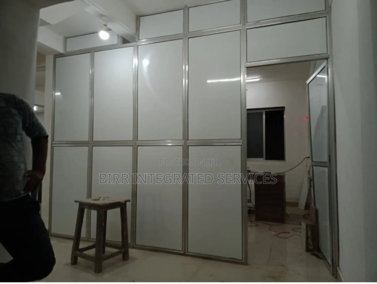 Office Space Set Up, Office Renovation, Glass Partitioning