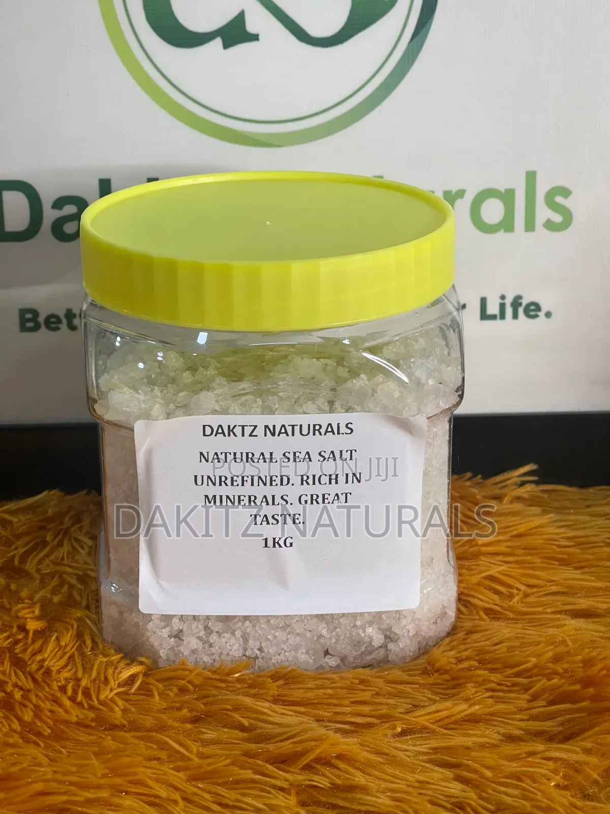 Sea Salt Natural White Sea Salt 1kg (Edible)
