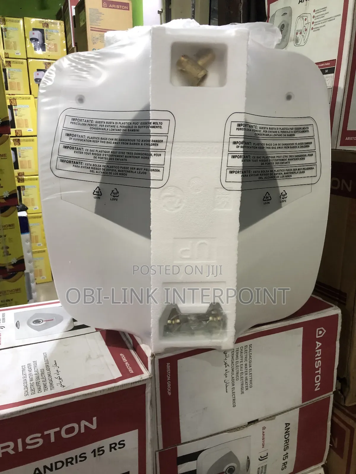 10 LTRS Ariston Andris Water Heater