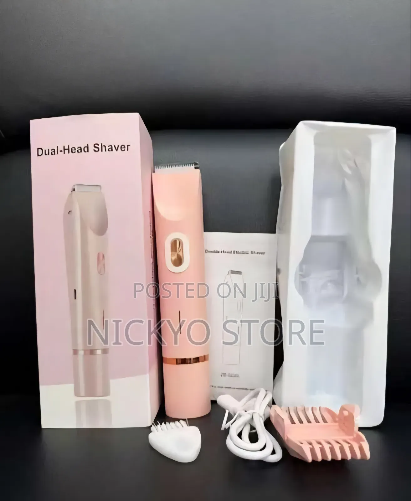 Dual-Head Electric Shaver – Smooth, Precise, and Stylish