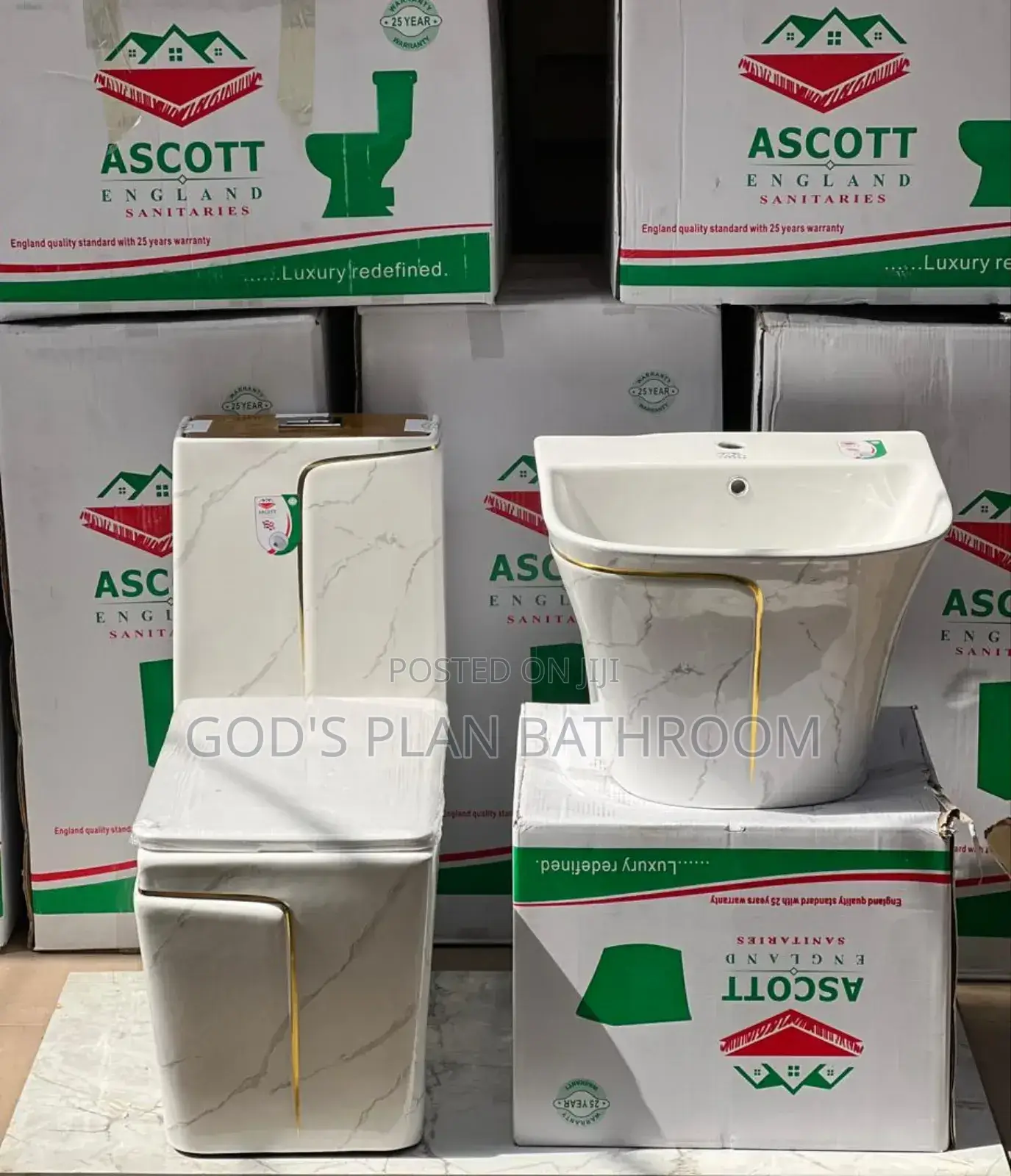Alcott Toilet and Basin