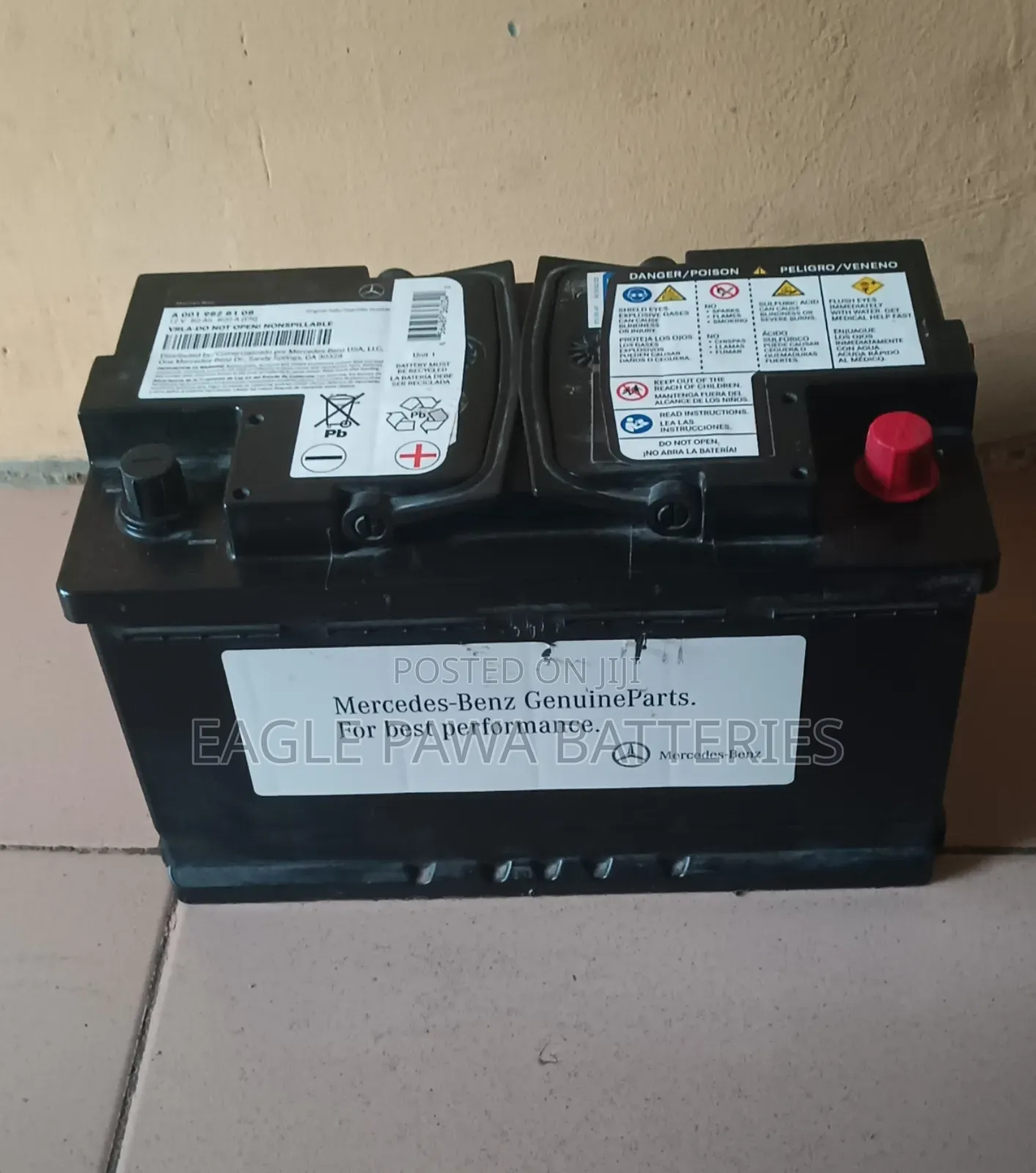Benz Agm Battery 12v 80ah