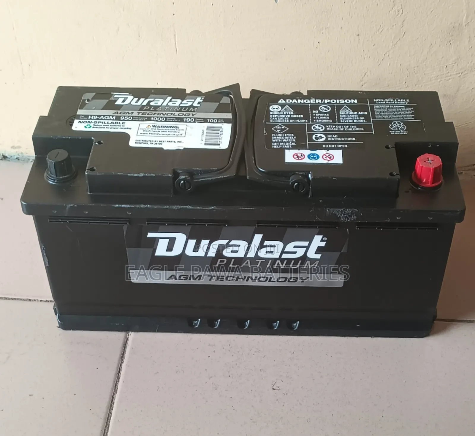 Duralast 105ah Agm