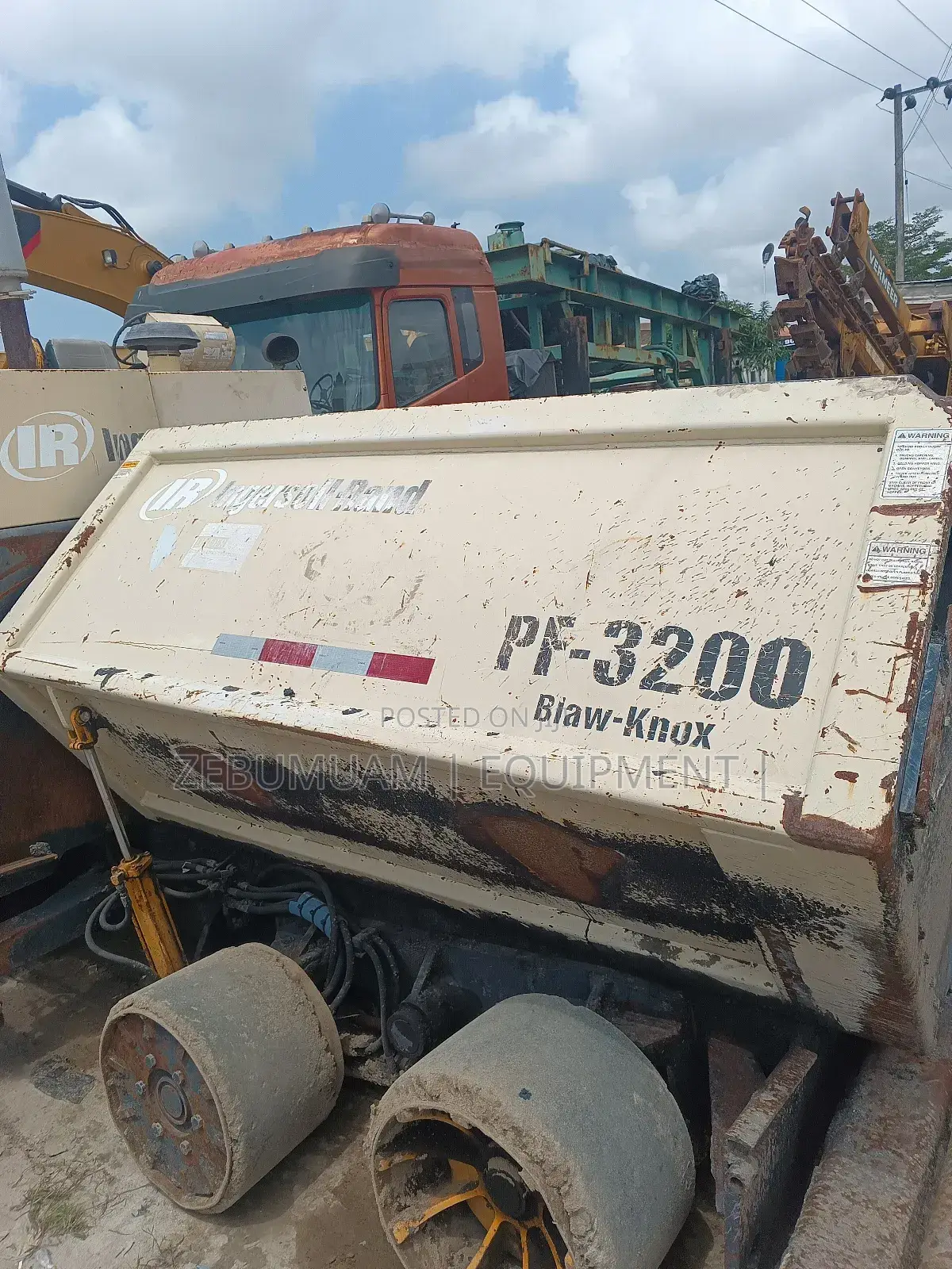 Ingersoll Rand Paver for Sale. Price 199million Naira