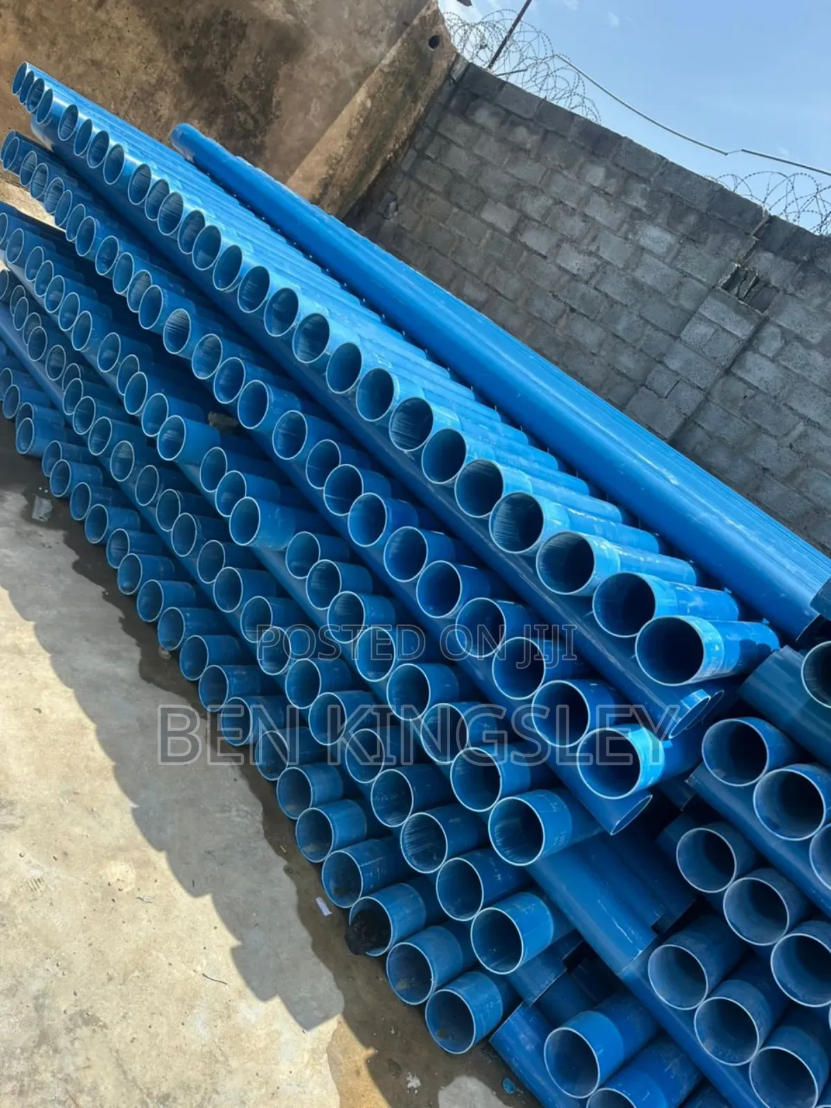 4" 6" 3" 2" 10" Blue Pipe