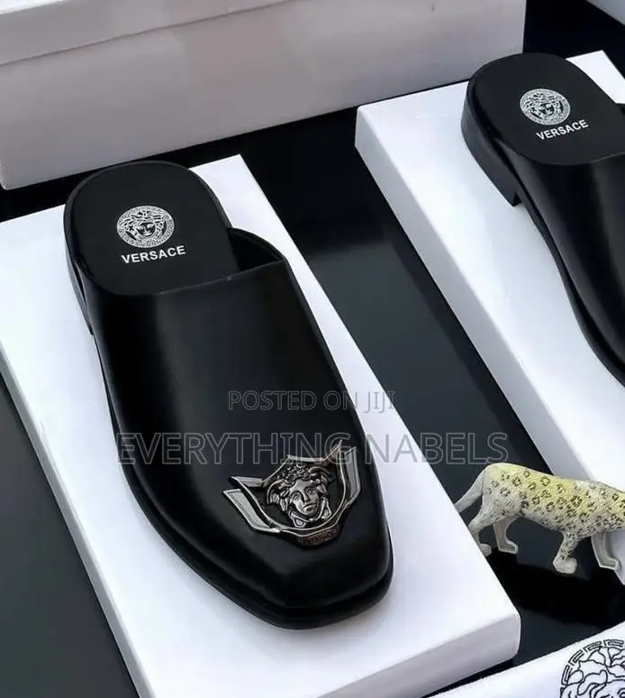 Versace Quality Leather Half Shoes