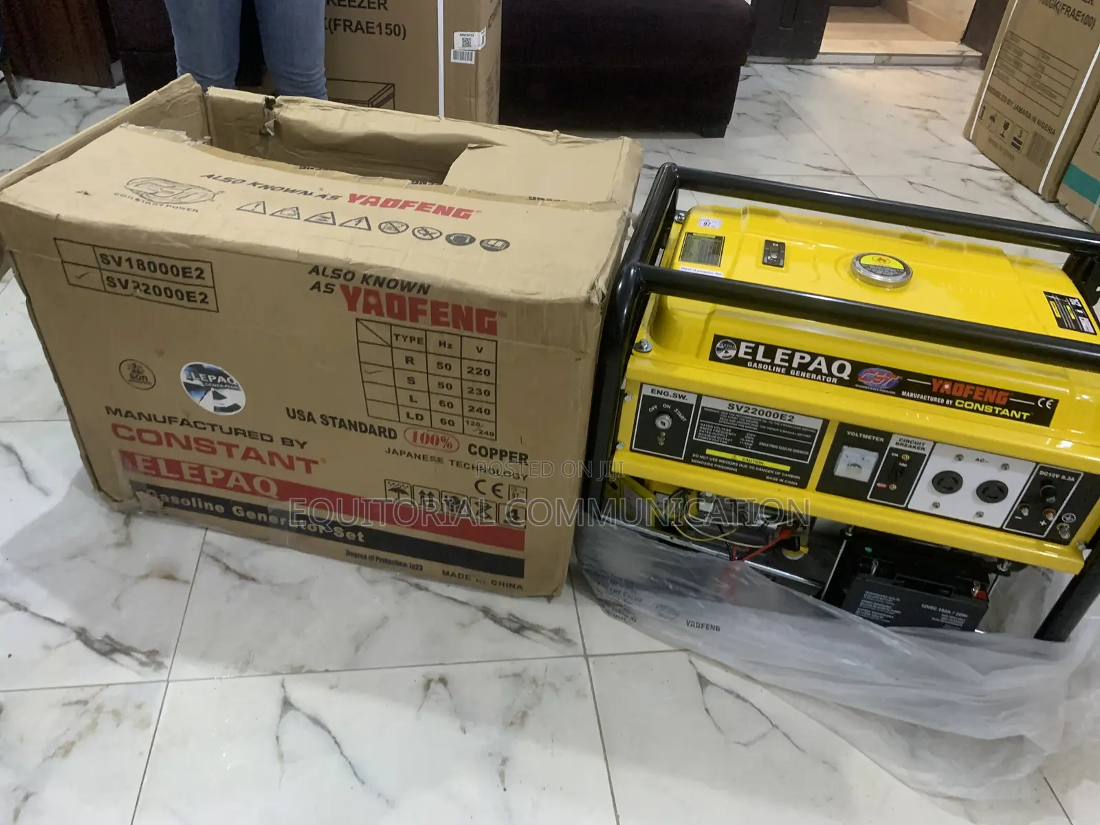 Affordable Elepaq 11kva Generator for Home Office Use