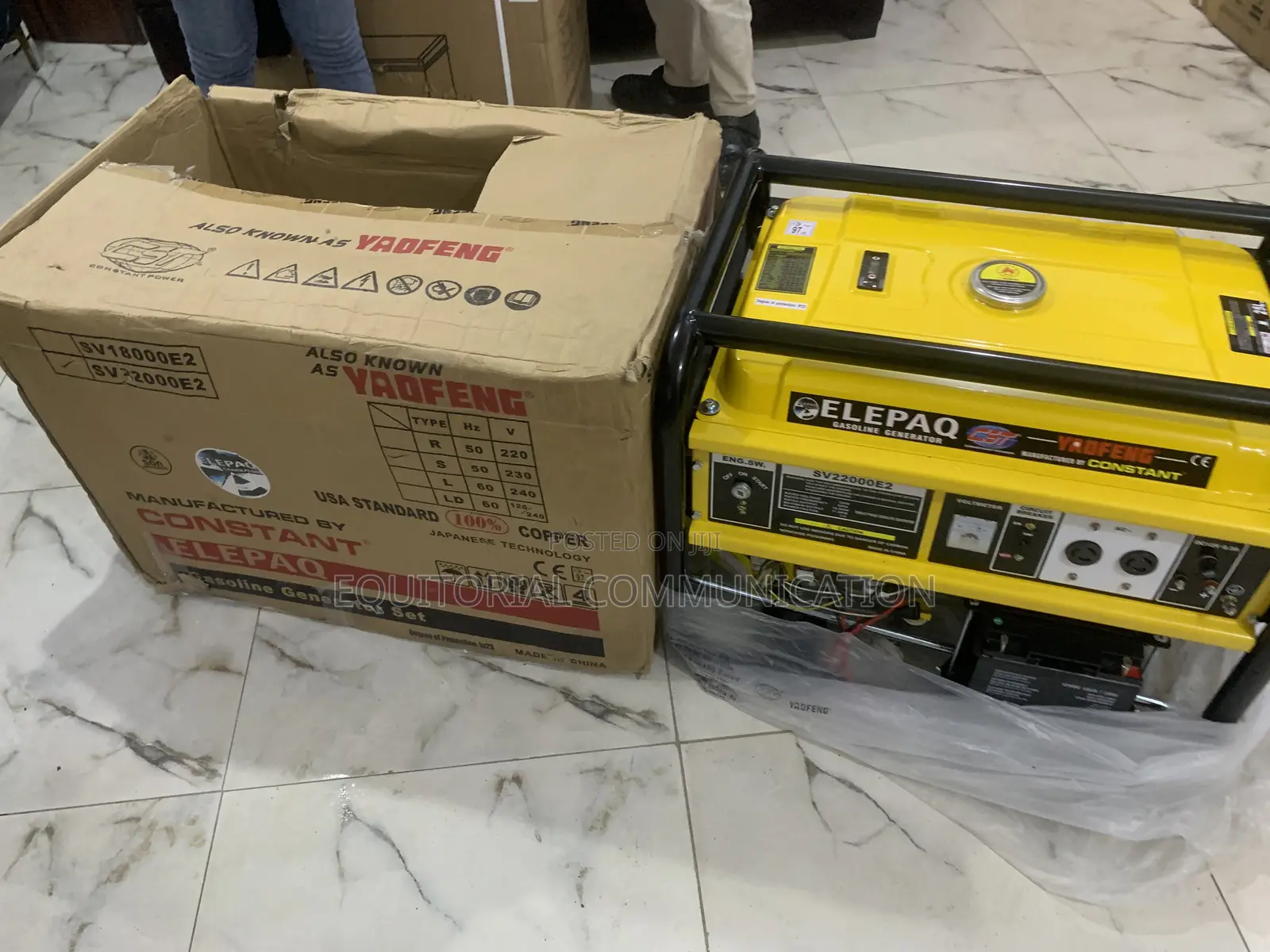 Elepaq 11kva Generator Sv22000e2 – Constant Voltage Supply