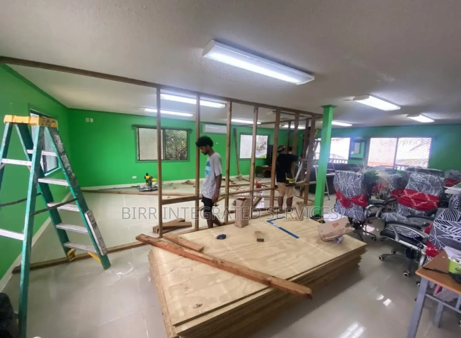 Office Renovation, Glass Partitioning and Finishing