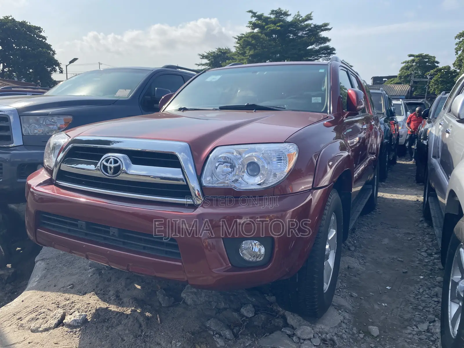 Toyota 4-Runner Limited 2008 Red
