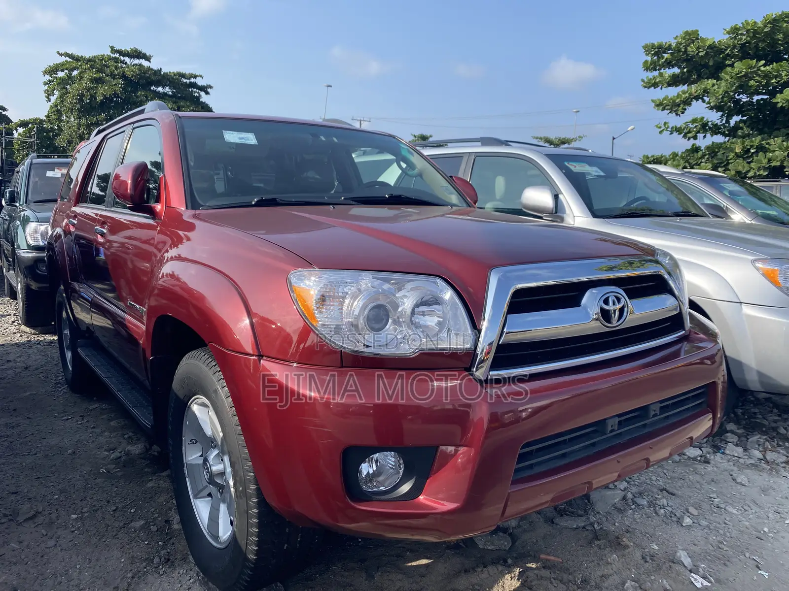 Toyota 4-Runner Limited 2008 Red