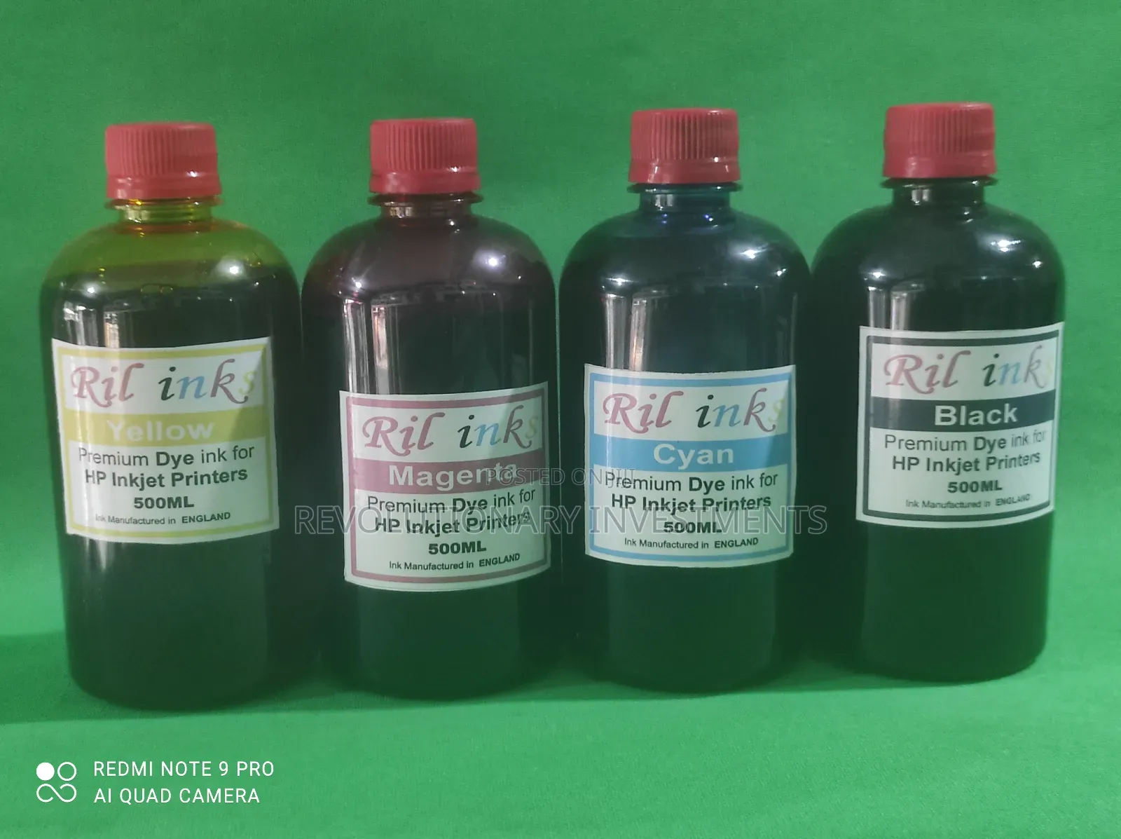 Ril Hp Refill Ink, Dye 500ml