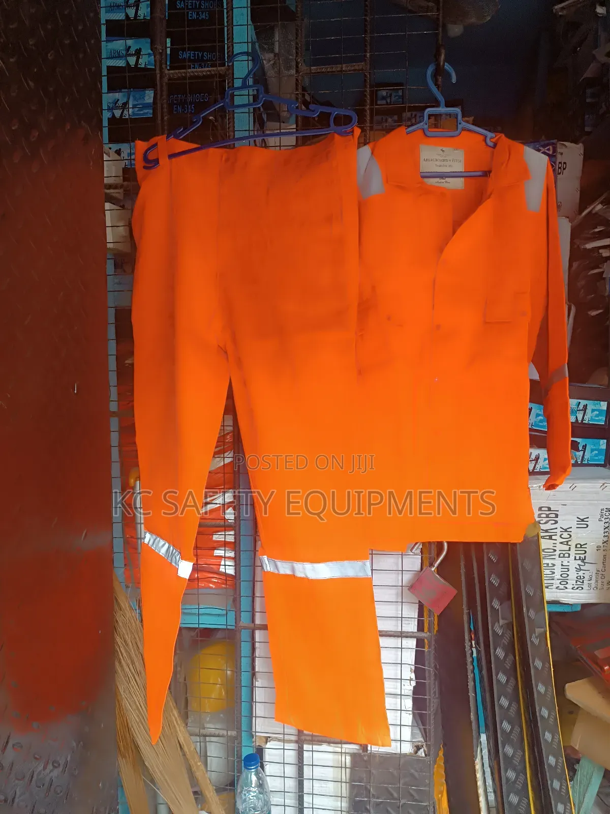 Orange Up & Down Coverall