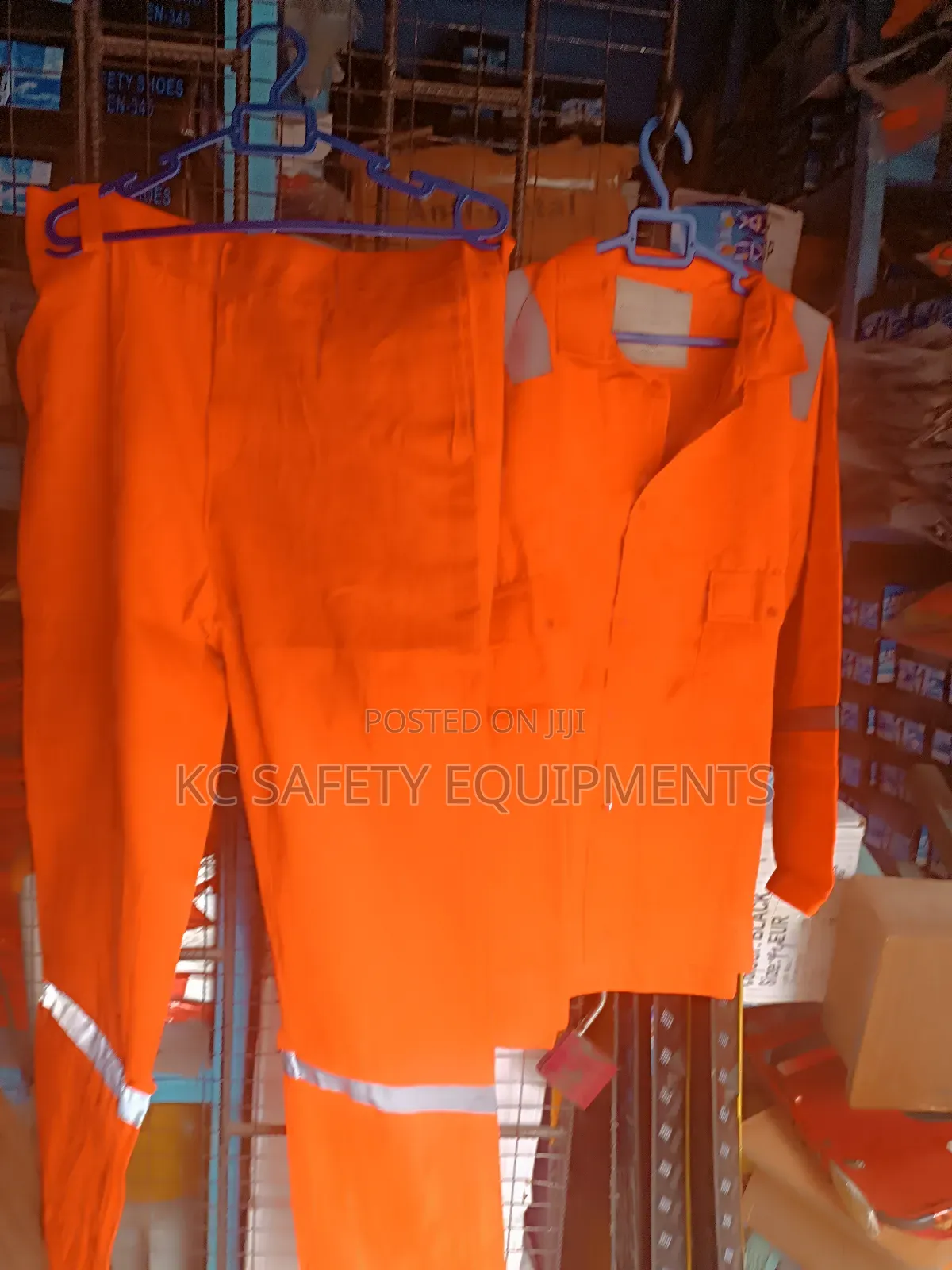 Orange Up & Down Coverall