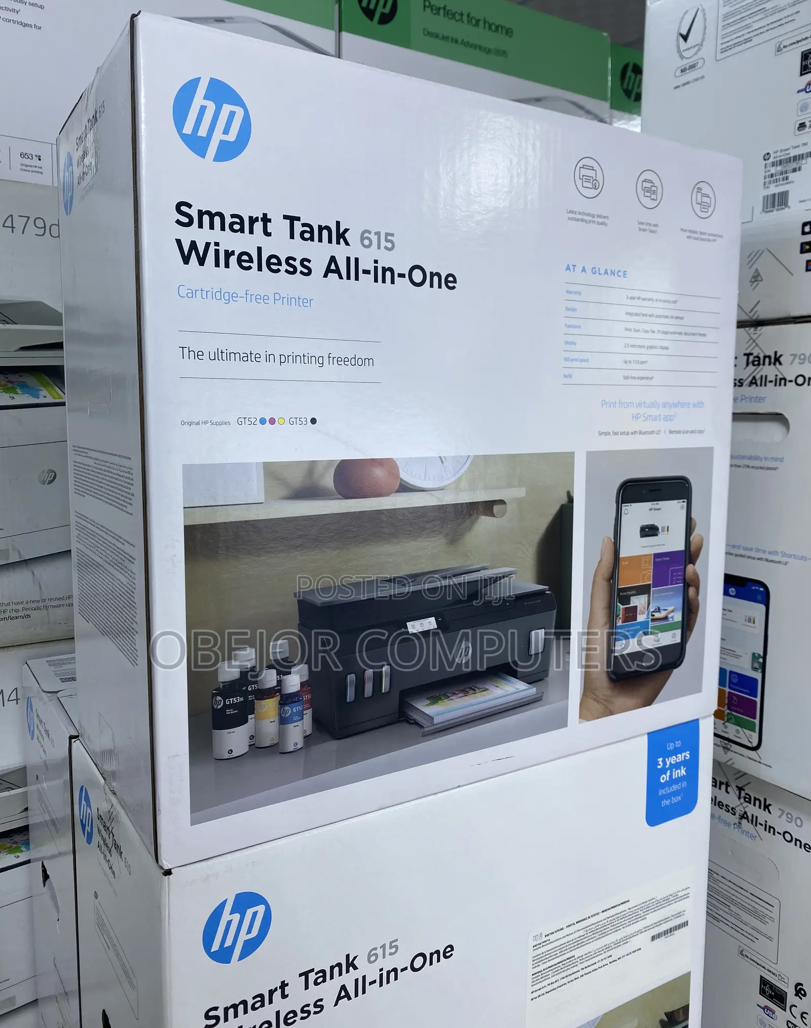 Hp Smart Tank 615 Wireless All-in-One Printer
