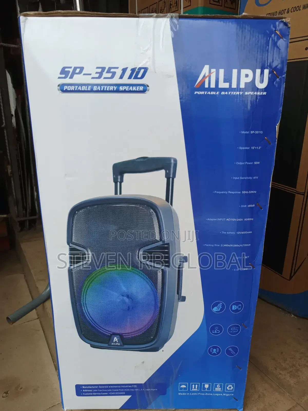 Ailipu Sp-3511d Portable Battery Speaker
