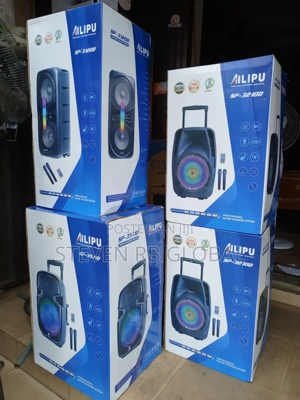 Ailipu Sp-3511d Portable Battery Speaker