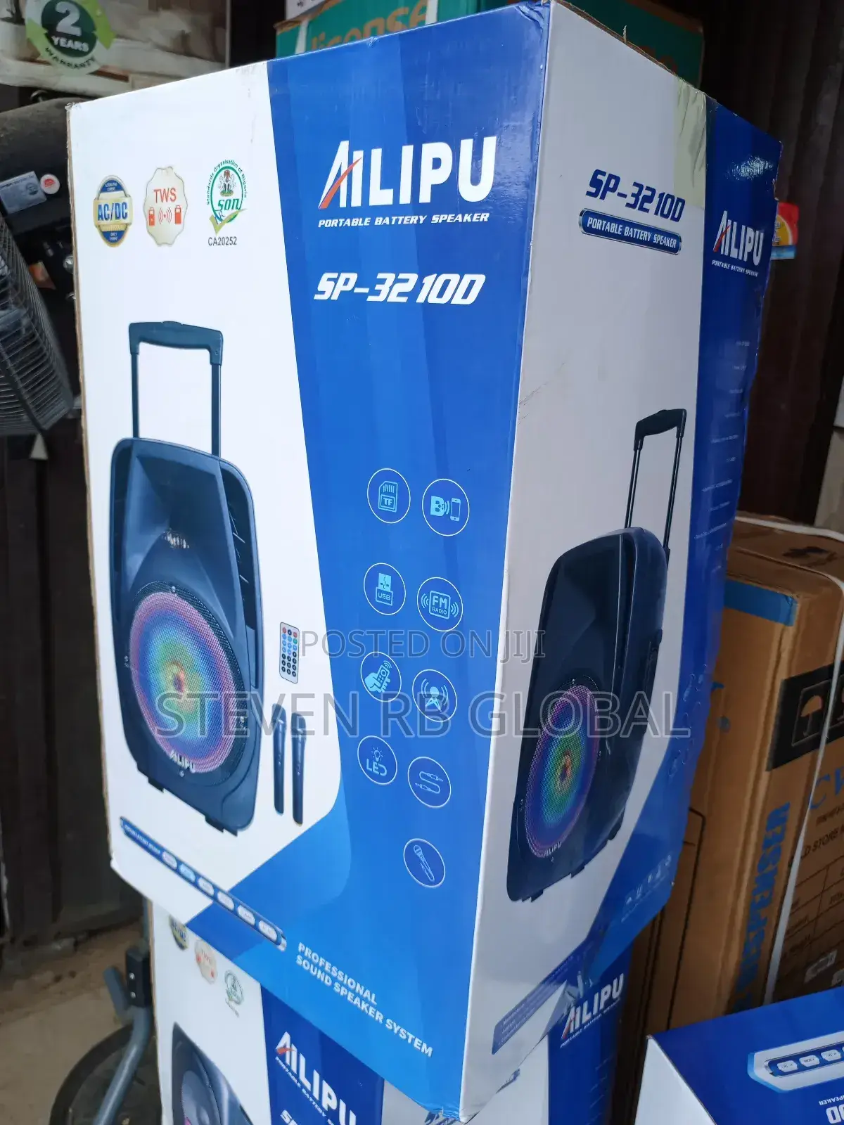 Ailipu Sp-3210d 12inch Multifunctional Pa Active Speaker System