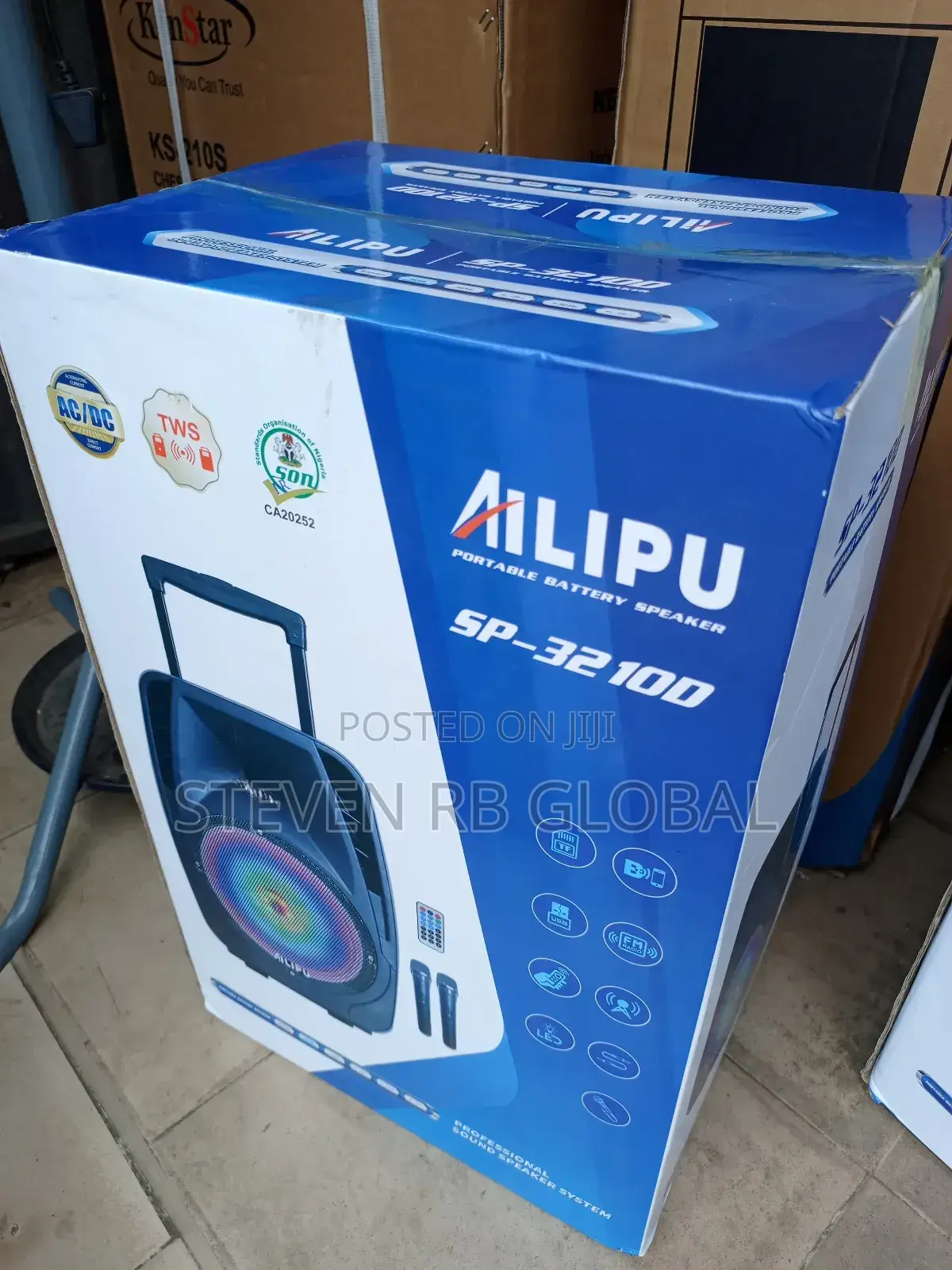 Ailipu Sp-3210d 12inch Multifunctional Pa Active Speaker System