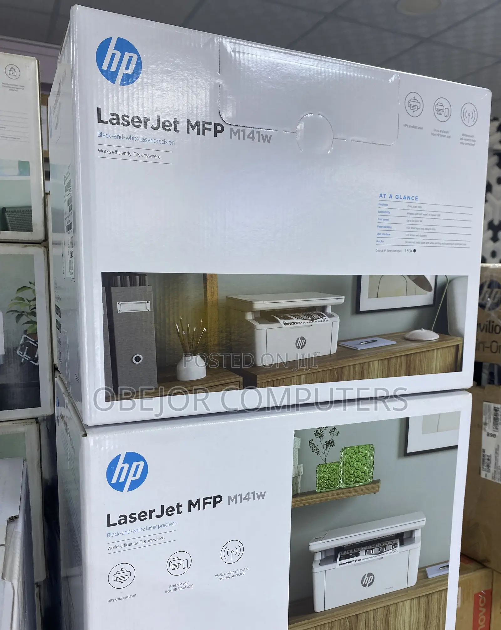 Hp Laserjet MFP M141w Printer 7md74a