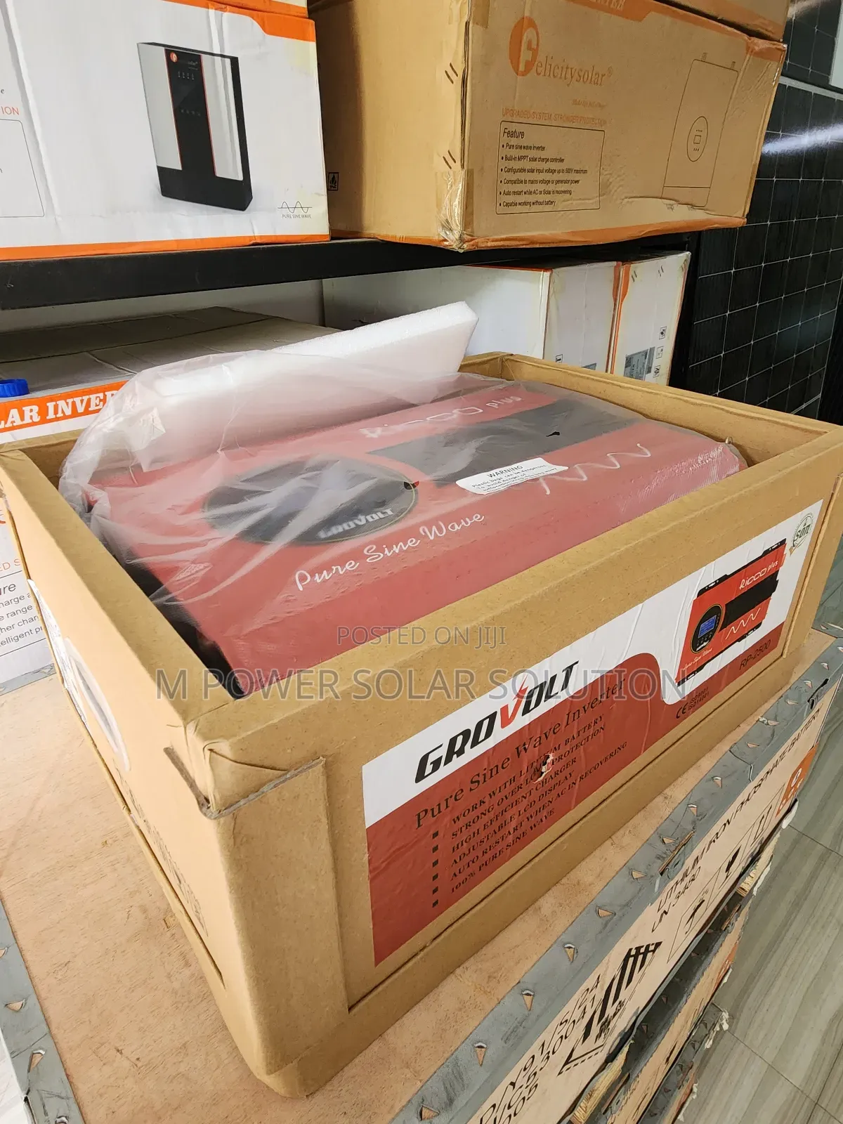 3.5kva 24v Grovolt Non-Hybrid Solar Inverter