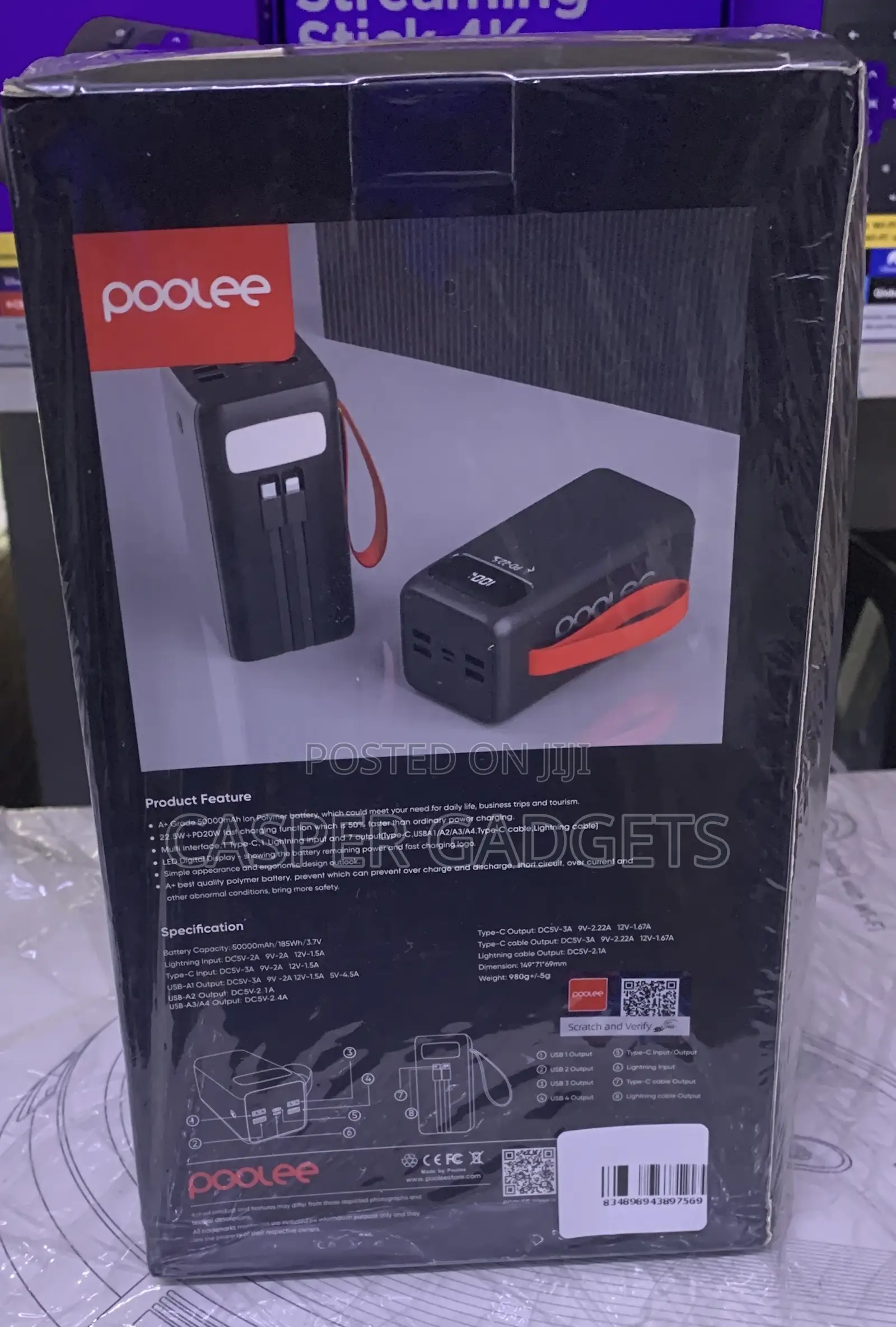 Pd50b Blaze 50,000mah Power Bank