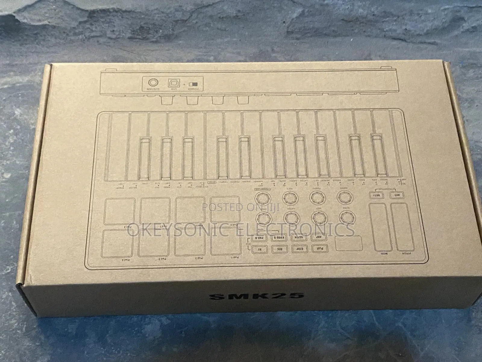 M Vave Smk25 Keyboad