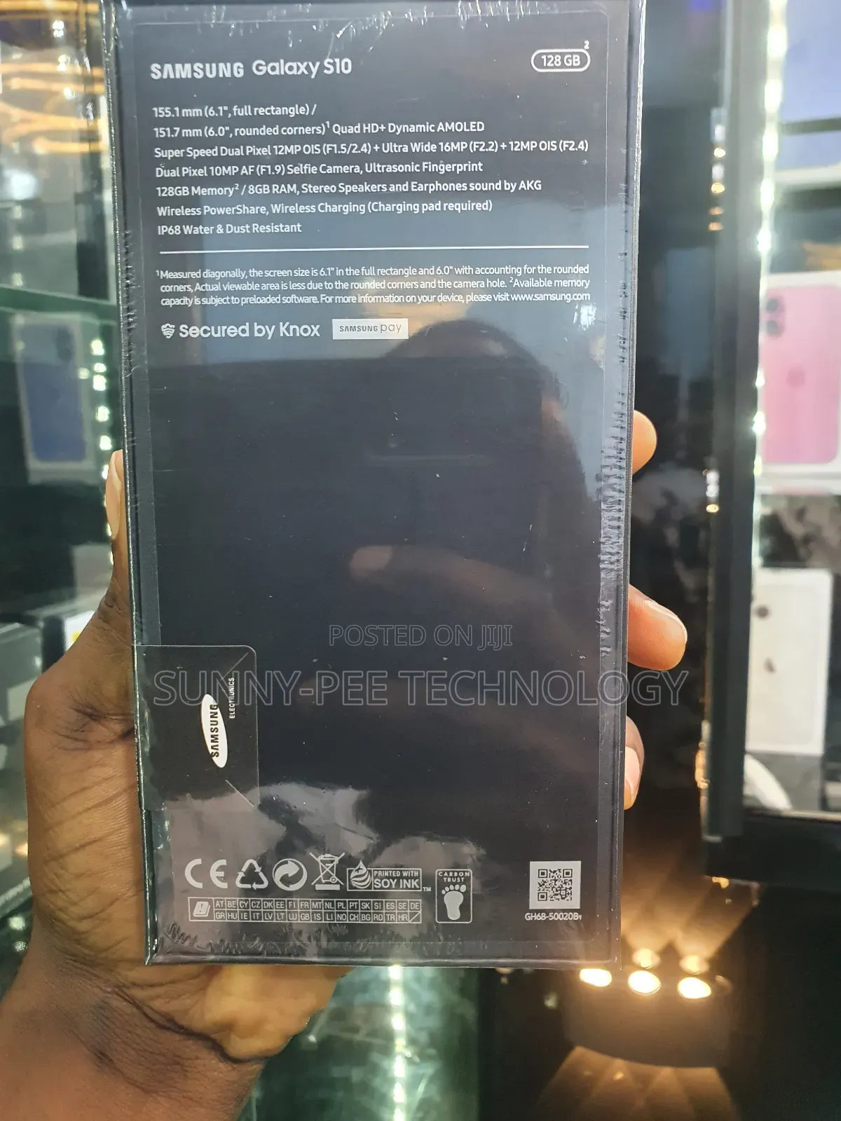 New Samsung Galaxy S10 128 GB Blue