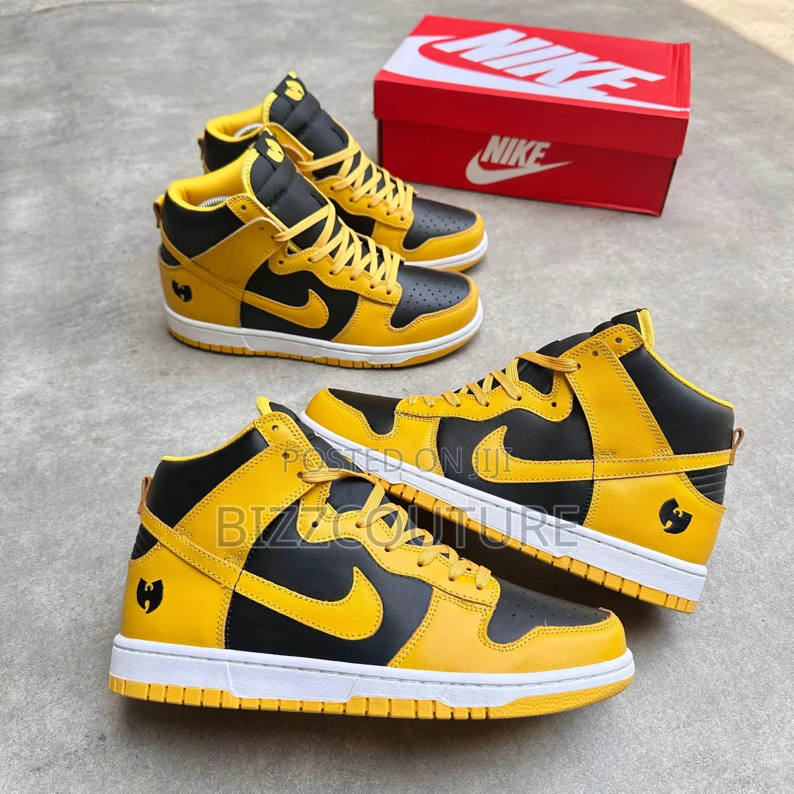 Original Nike Dunk High Wu Tang Sneakers Available in Store