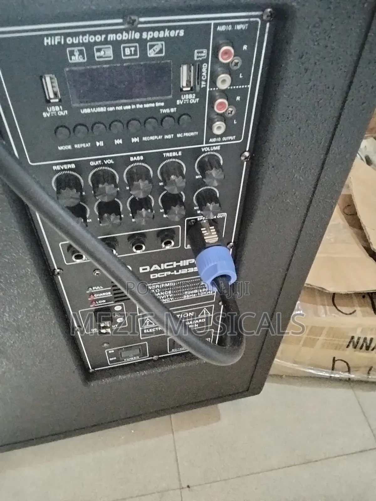 Rechargeable 15 Inches Subwoofer and 3in1 8 Inches Public Address
