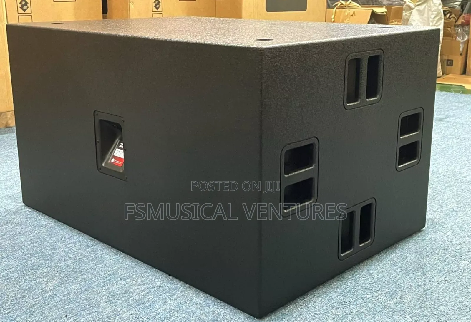 Zed 18 Inch High Watts Heavy Duty Double Subwoofer