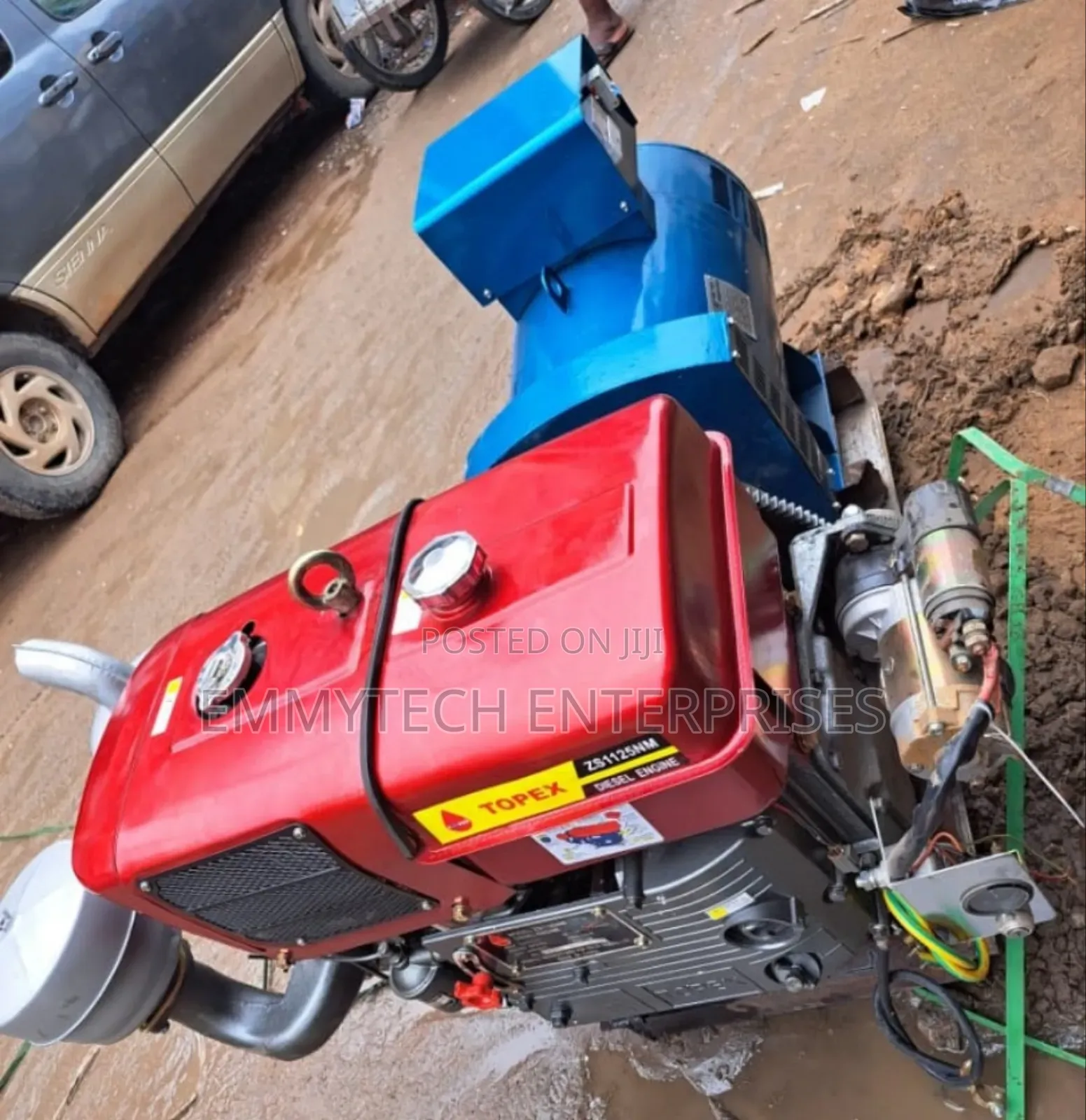 Basic Diesel Generator 1115 Engine With 20kva Coil 100% Copper Coil