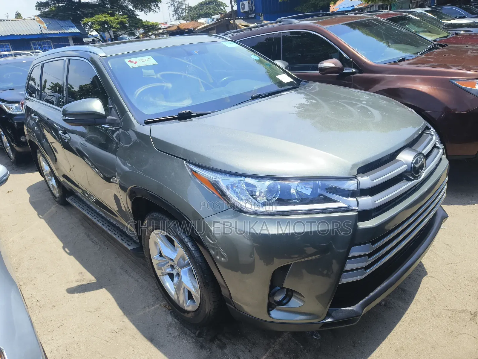 Toyota Highlander Limited 4dr SUV AWD (3.5L 6cyl 6A) 2015 Green