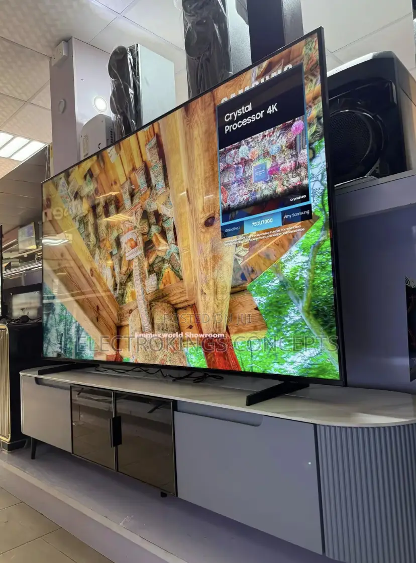 Samsung 75inches Uhd Crystal Processor Smart Tv