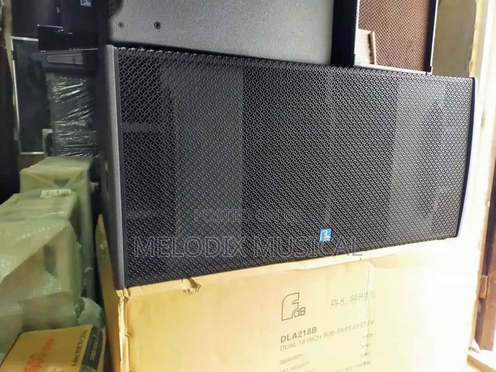 FDB Dla218b Dual 18" Sub-Bass System