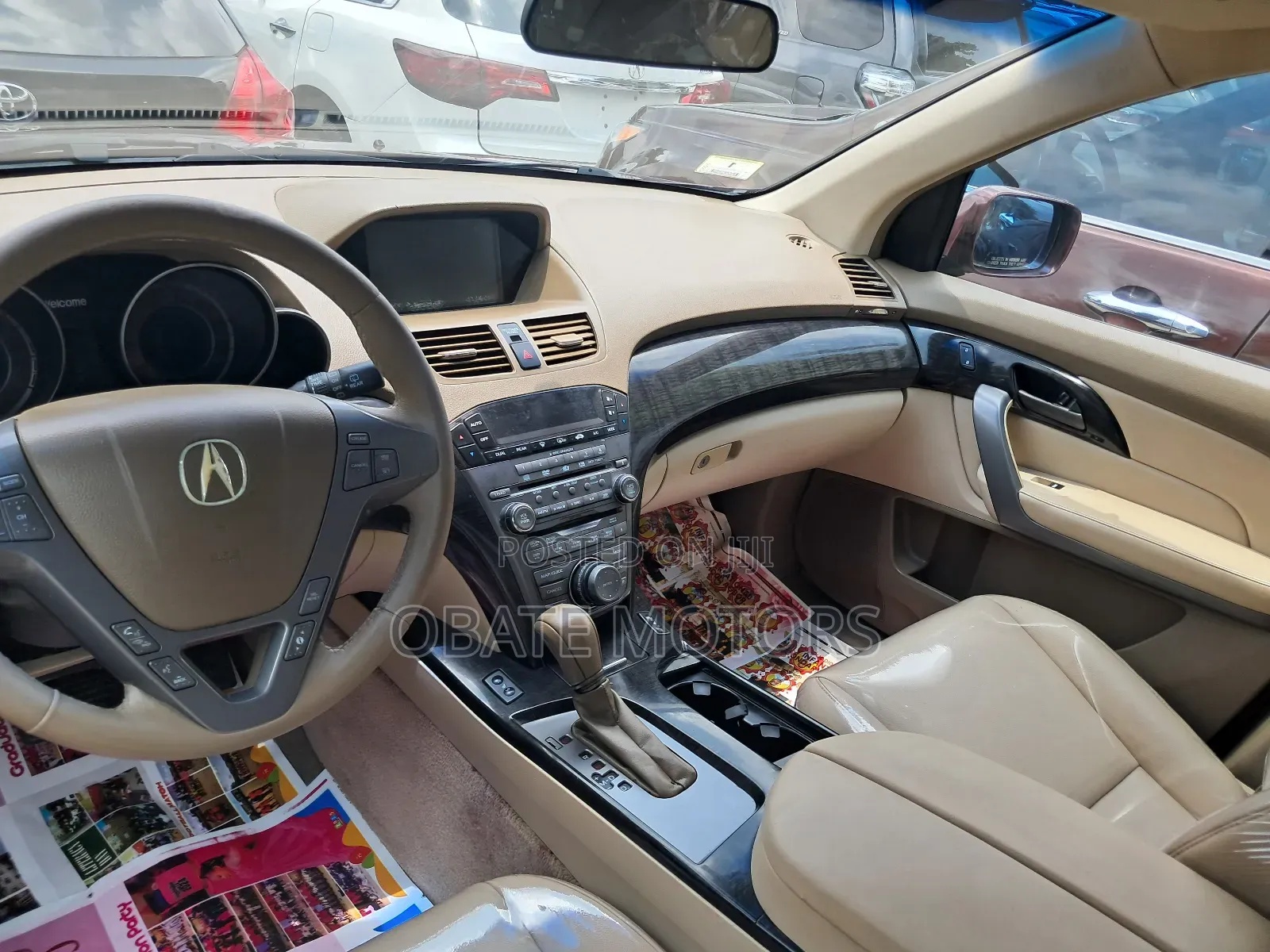 Acura MDX SUV 4dr AWD (3.7 6cyl 5A) 2009 Red