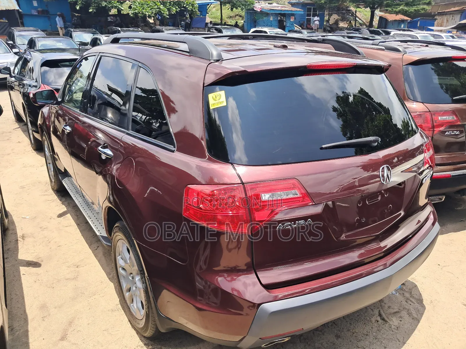 Acura MDX SUV 4dr AWD (3.7 6cyl 5A) 2009 Red
