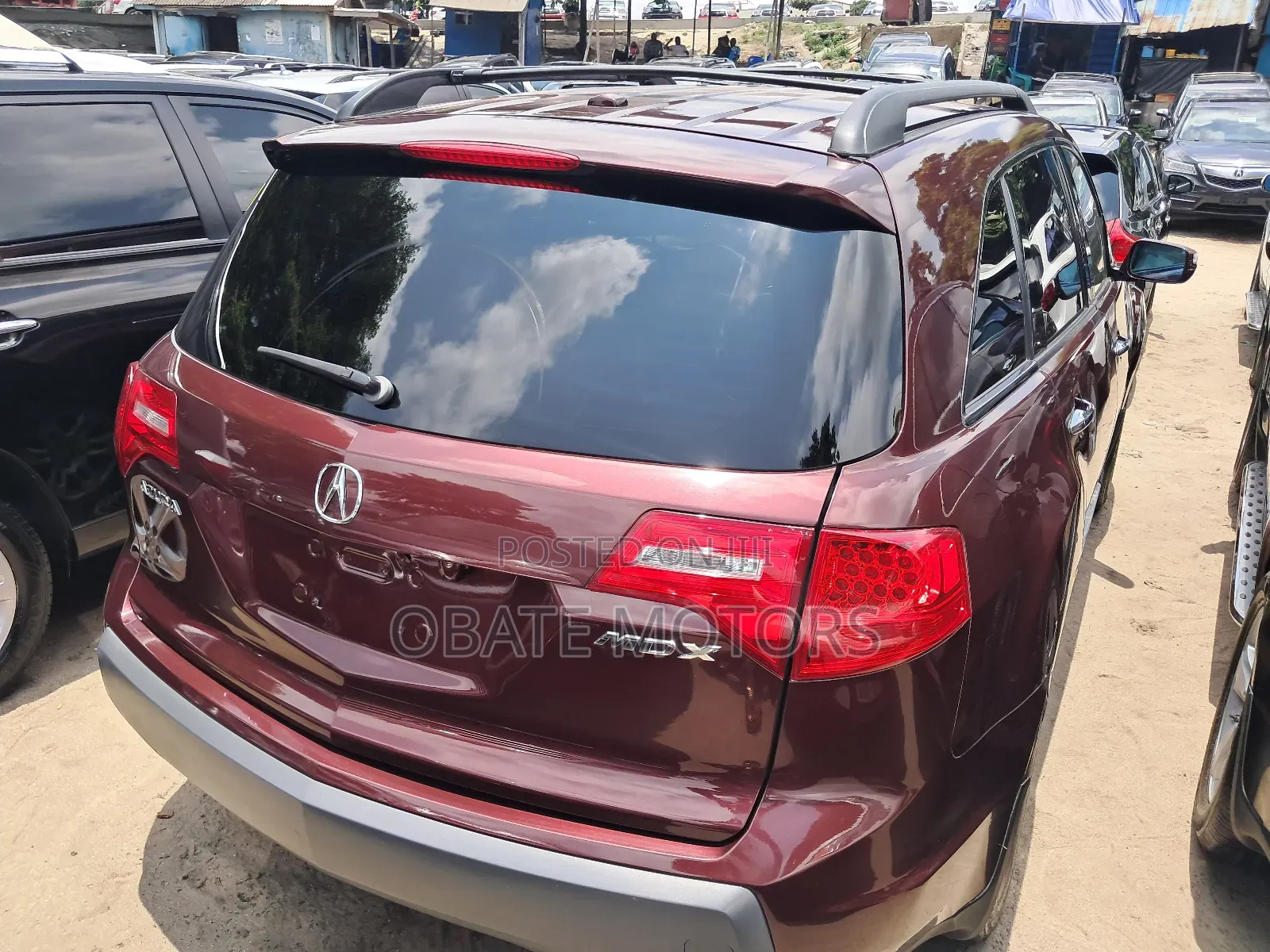 Acura MDX SUV 4dr AWD (3.7 6cyl 5A) 2009 Red