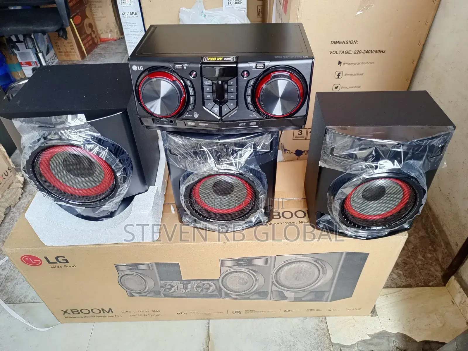 Lg Xboom 720w Hifi Audio System 45cj