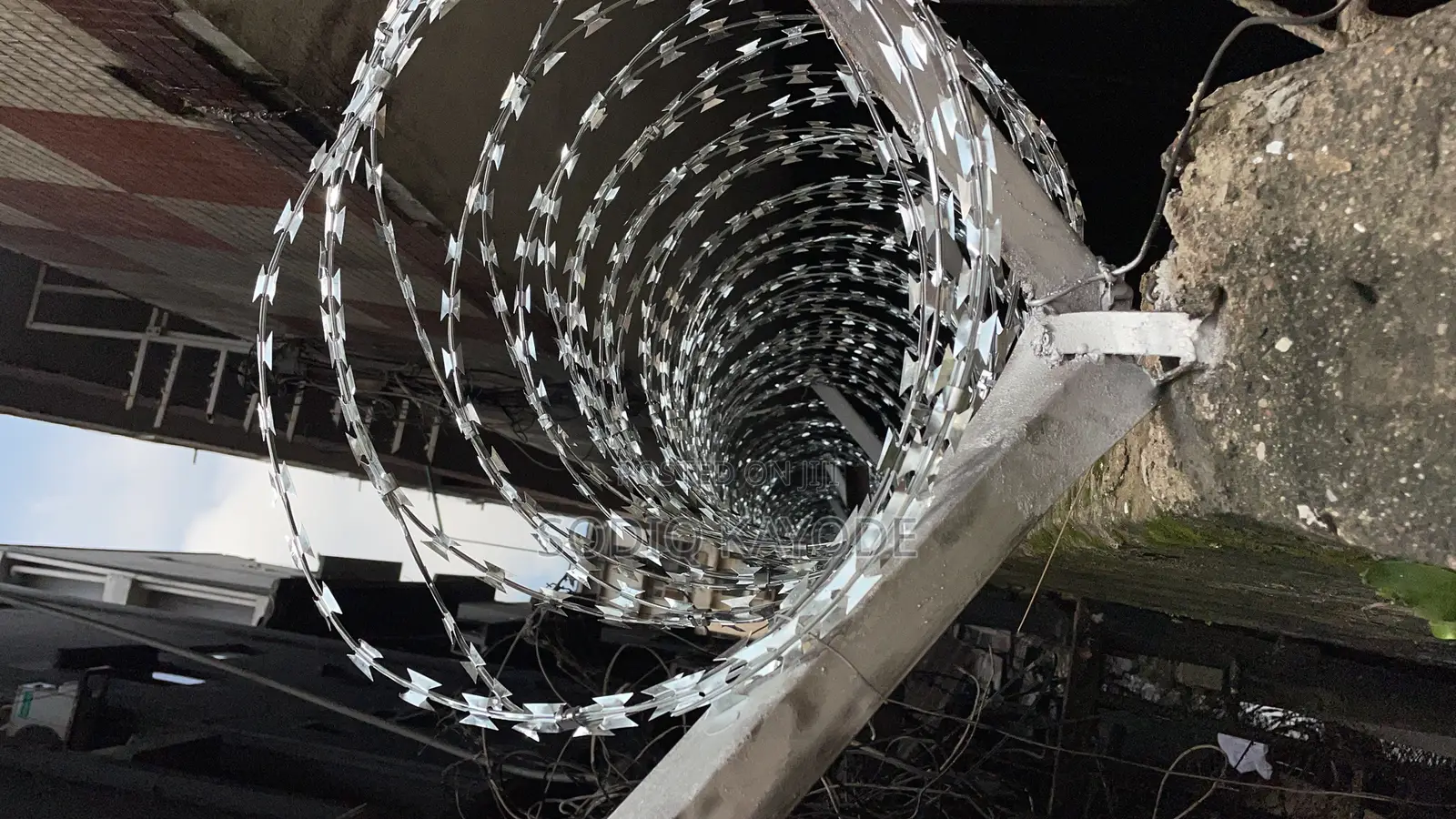 Razor Wire Installation