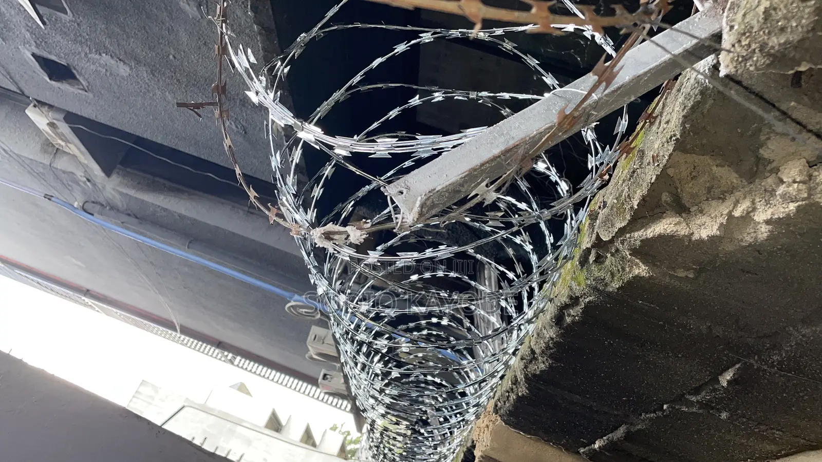 Razor Wire Installation