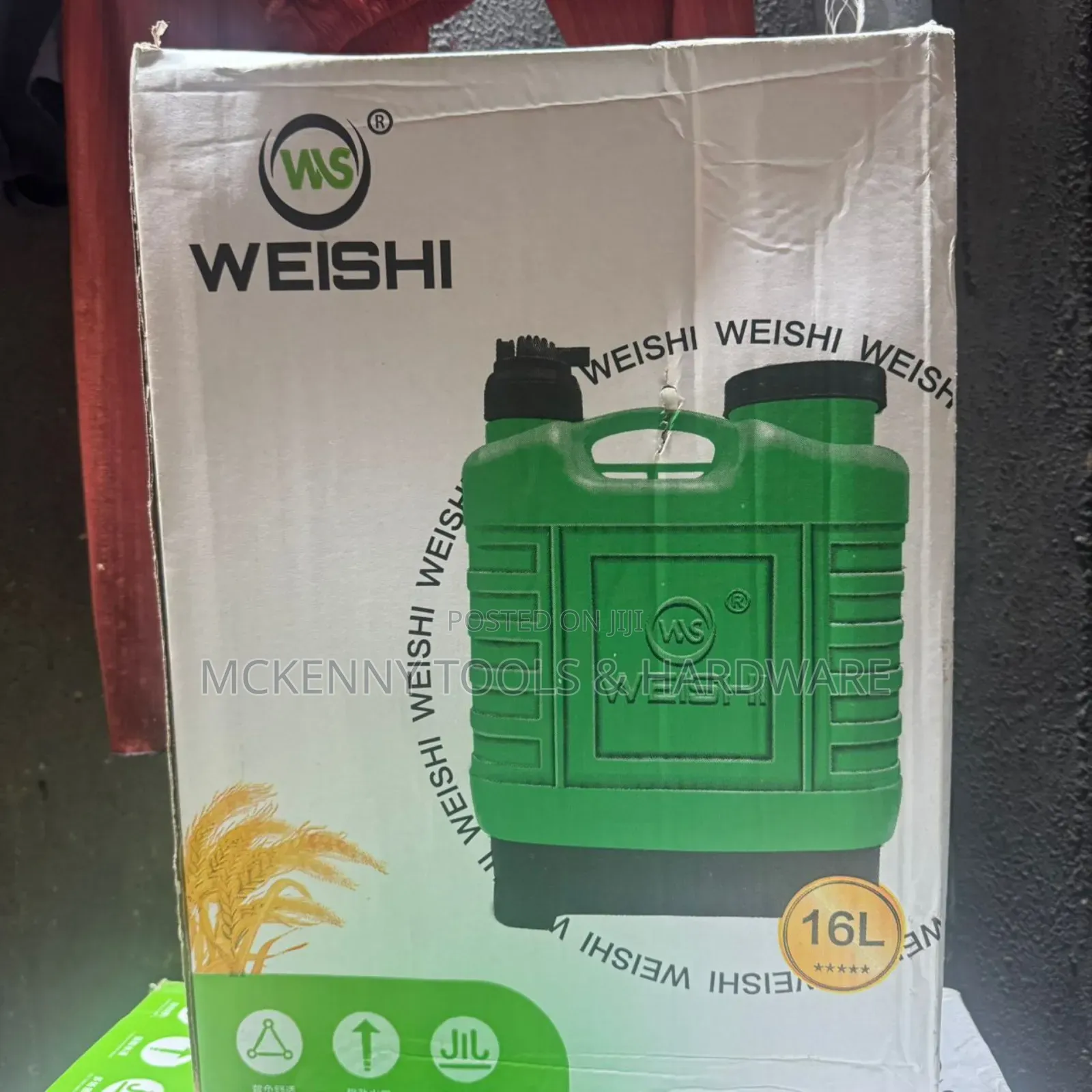 Weishi 16l Knapsack Sprayer.