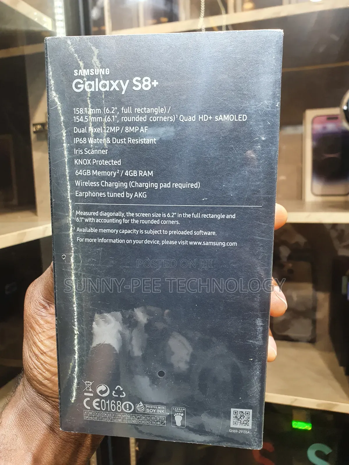 New Samsung Galaxy S8 Plus 64 GB Gray