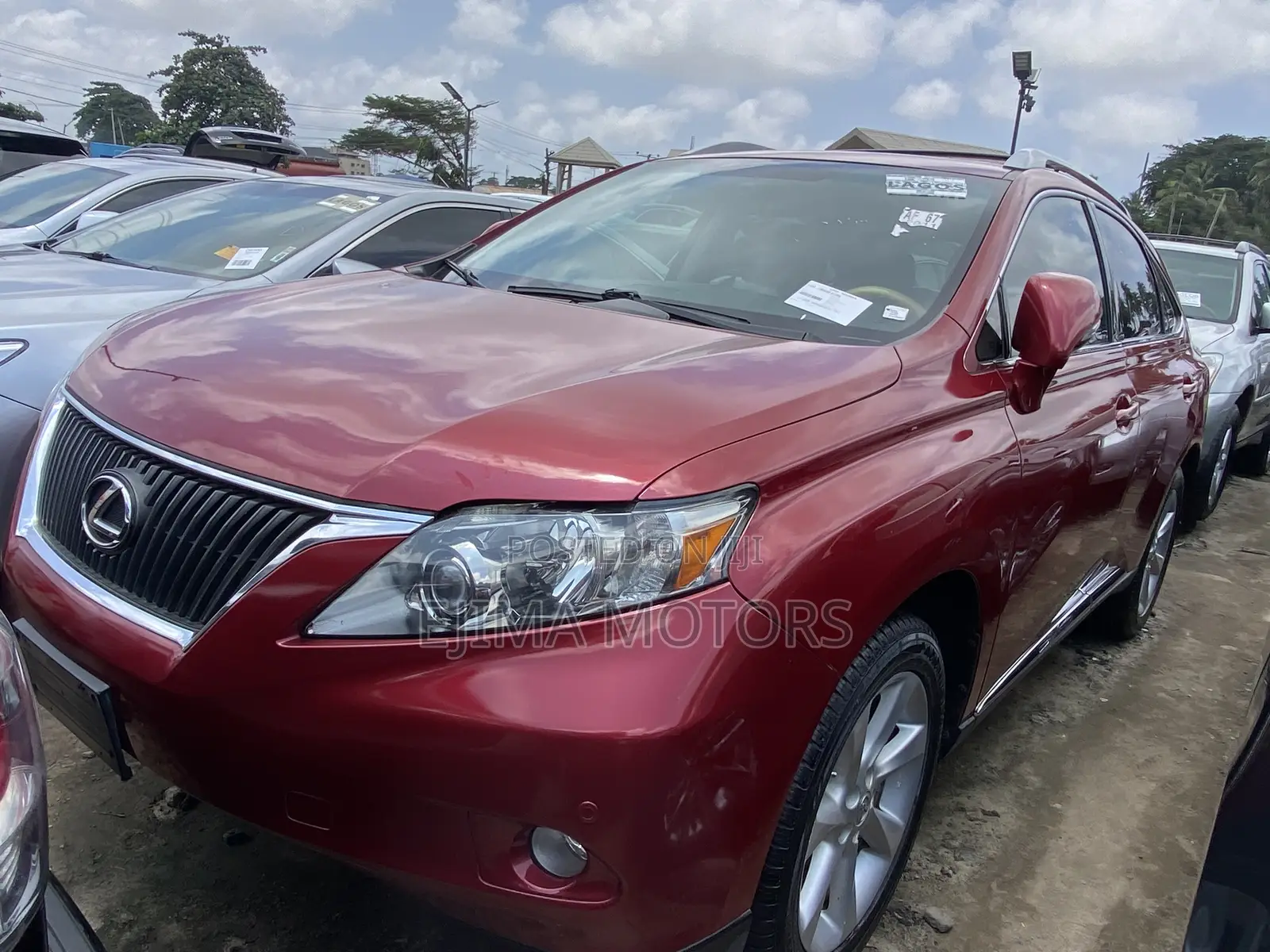Lexus RX 350 2011 Red