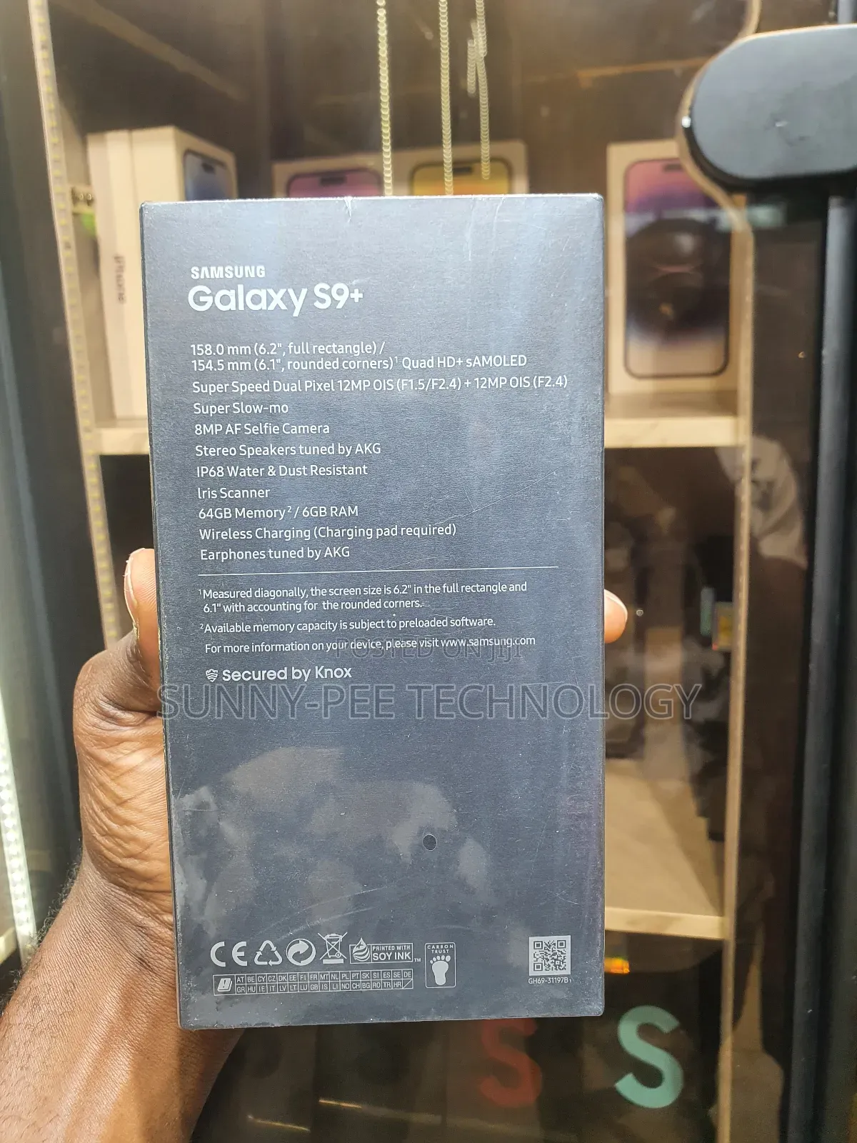 New Samsung Galaxy S9 Plus 64 GB Blue