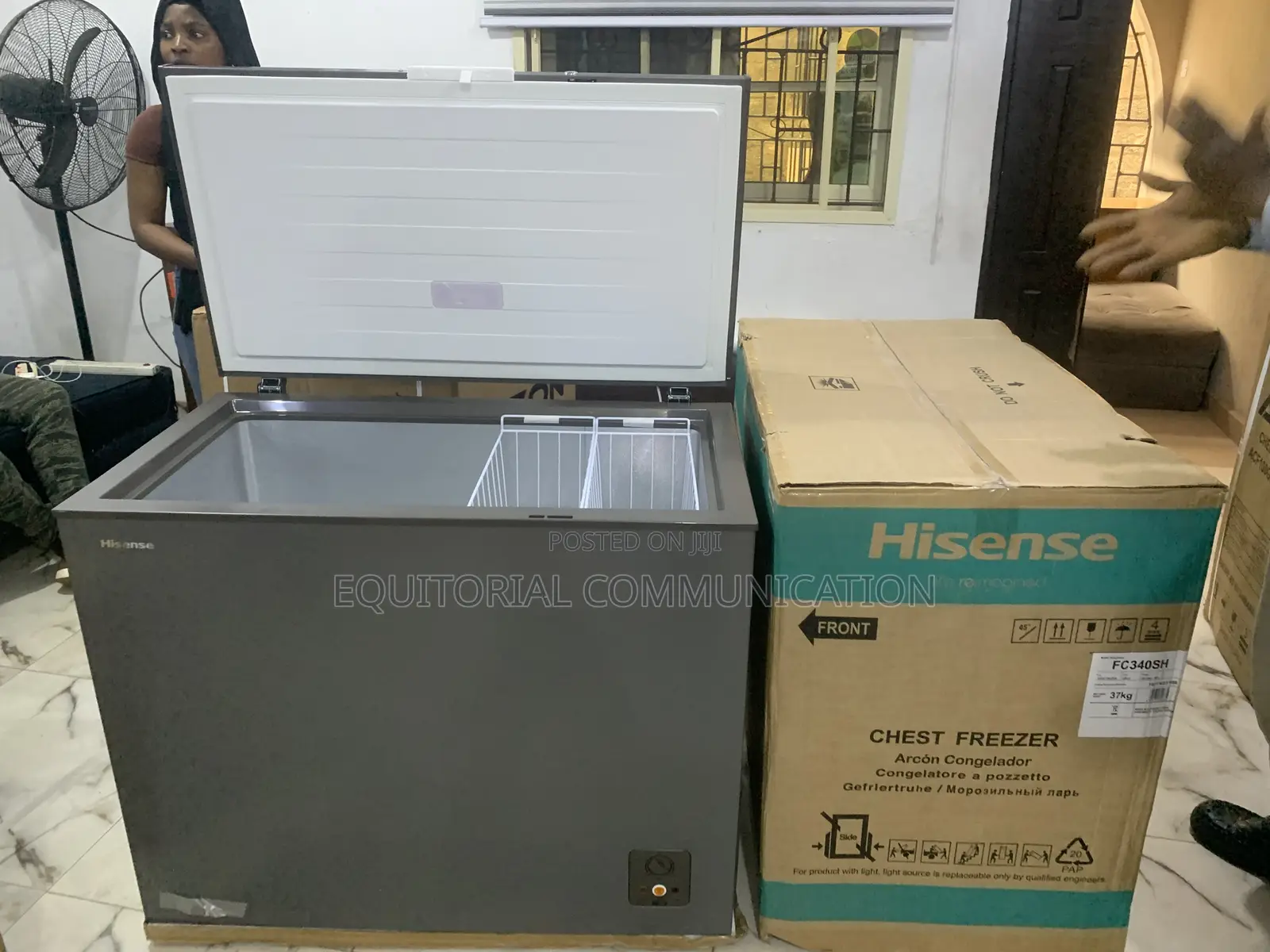 Energy-Saving Hisense Fc340sh Chest Freezer – 250l